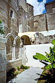 Evora - Igreja de So Francisco, i resti del chiostro dell'antico convento. 